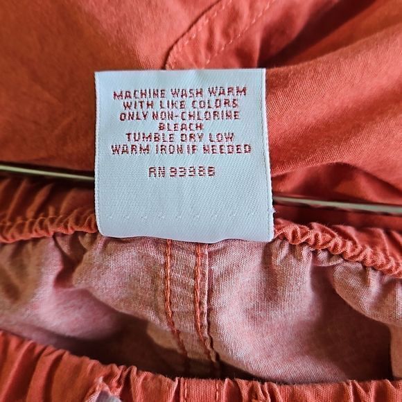 Brooks Brothers Women's Cotton Lightweight Pull On‎ Drawstring Waist Pants Sz M - Picture 12 of 15